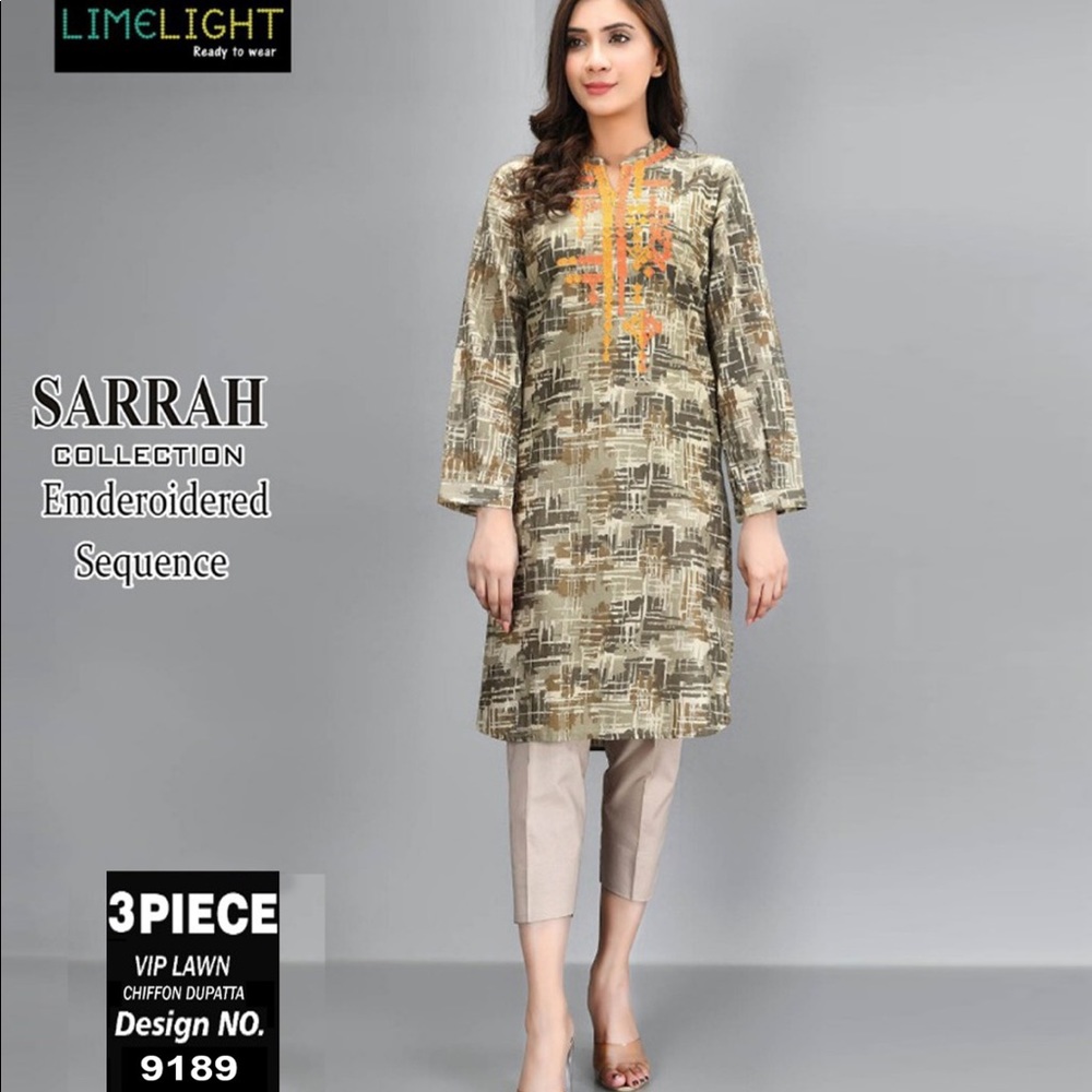 Salwar Kameez 3 pcs set Lawn